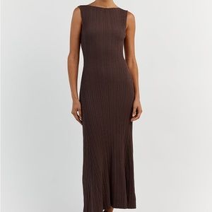 DISSH Ivy Dress in Coffee